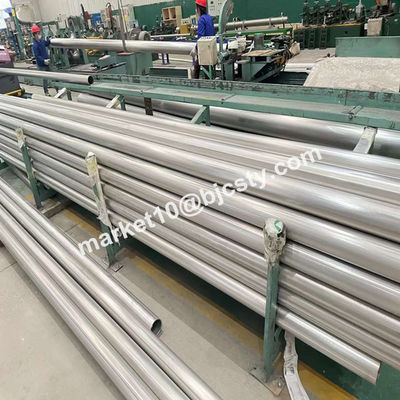 Grade 12 Titanium Welding Pipe Ti-0.8Ni-0.3Mo Heating Tube For Heat Exchanger
