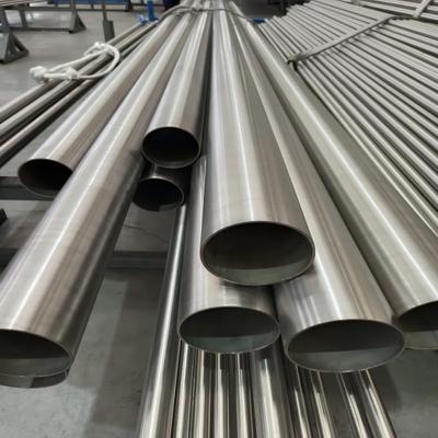 factory supplier ASTM B338  Ti-6Al-4V Grade 5 welding titanium pipe