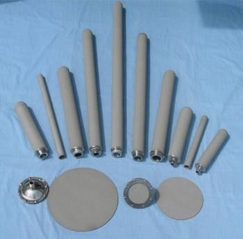Customized Liquid Filtration Nickel Sintered Filter Heat Exchange Sparging