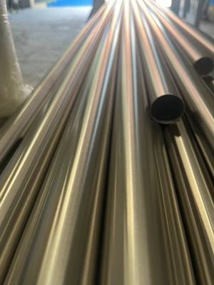 Resistance To Strong Acid Alkali Seamless Titanium Tube In ASTM B337/338