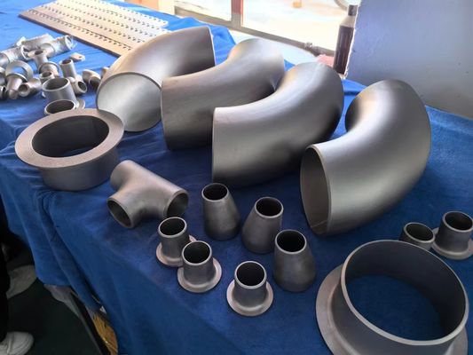 ASTM GR2 GR7 GR9 Titanium Tee For Pipeline And Couplings