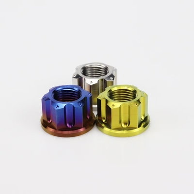 DIN6923 Titanium Flange Nut Hexagon Nut With Flange for Automobile